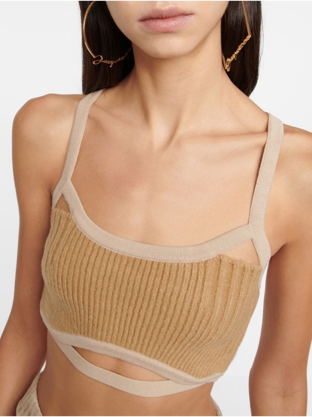 JACQUEMUS LE BANDEAU BELLINU TOP